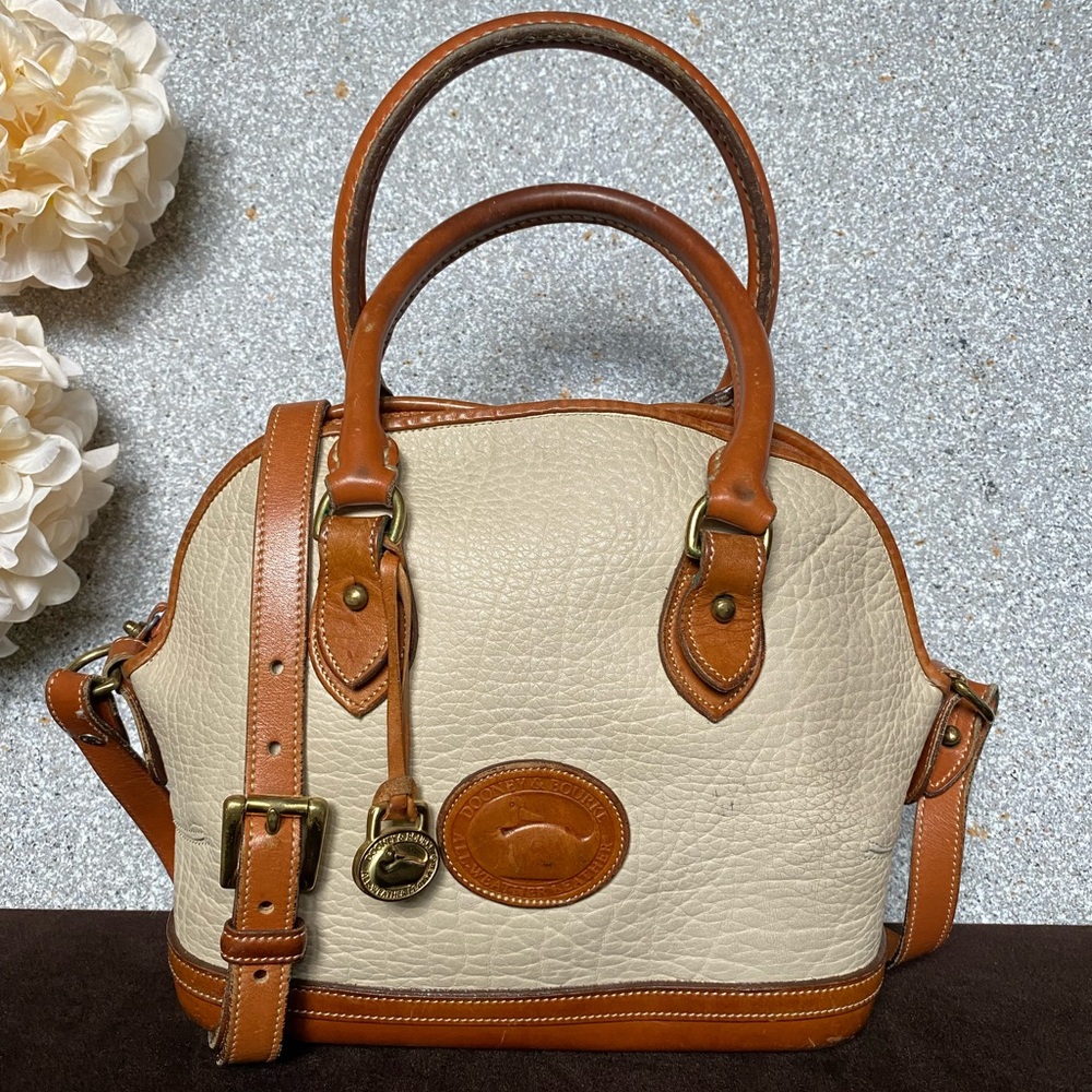 Vintage Dooney & Bourke Satchel Crossbody Bag